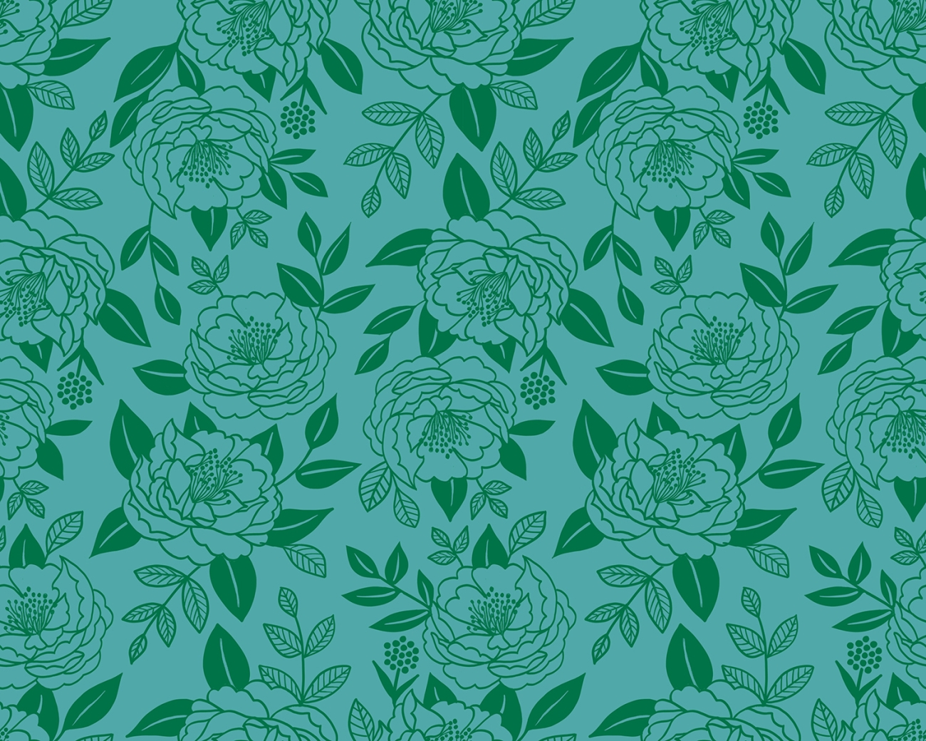 Patchwork Baumwolle - Ruby Star Society - Melody Miller - Rise and Shine - Garden Glow Florals Background Blender